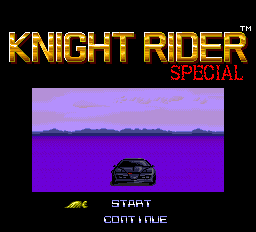 Knight Rider Special (english translation) Title Screen